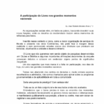 A participação do Lions nos grandes momentos nacionais.