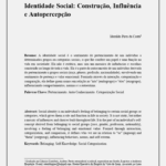 ideraldo Identidade Social: Construção, Influência e Autopercepção